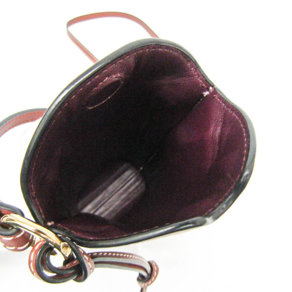 LOEWE Brown Leather Shoulder Bag - Picture 3 of 11